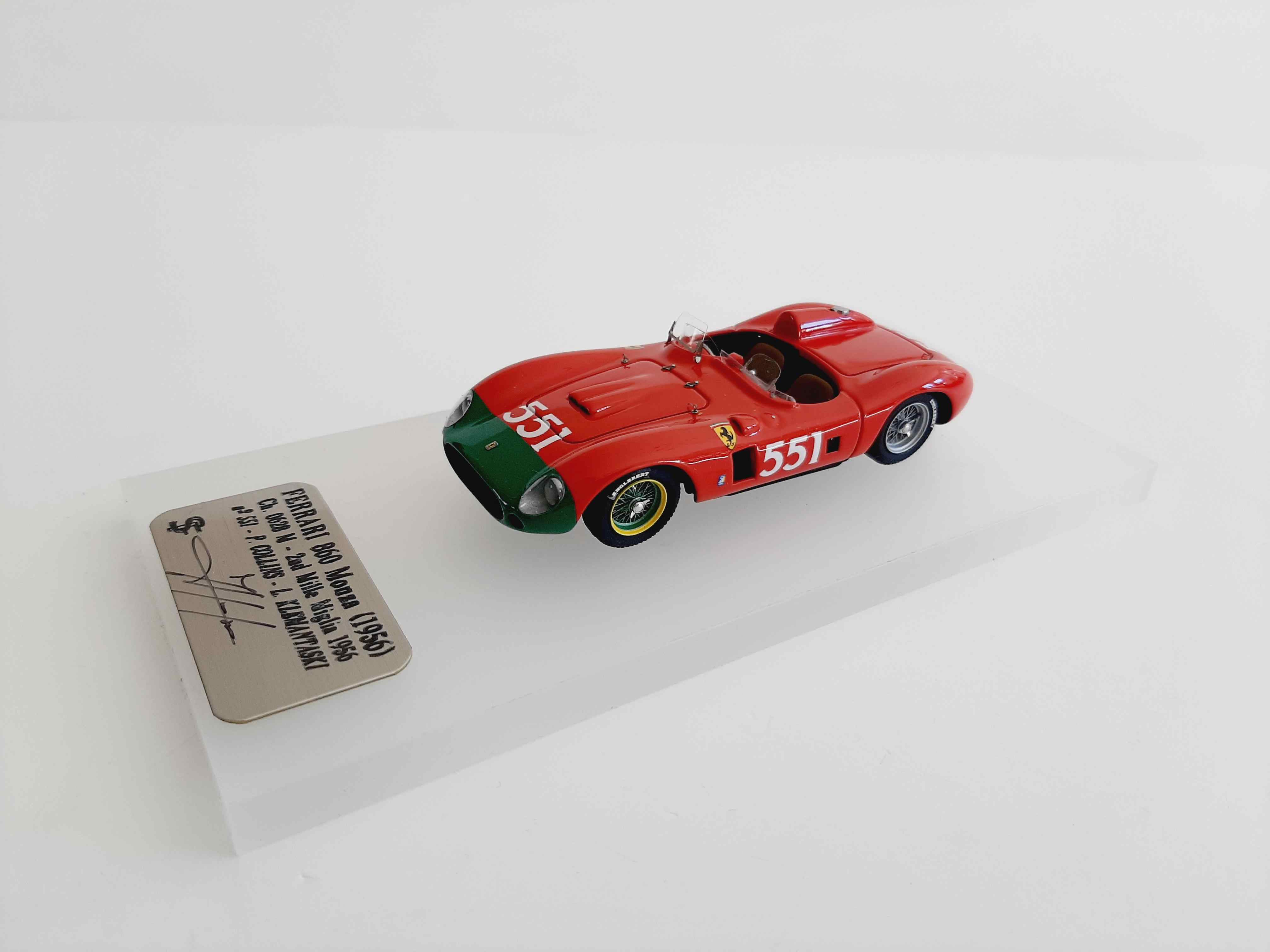 F. Suber : Ferrari 860 Monza 2nd MM 1956 -> RESERVED